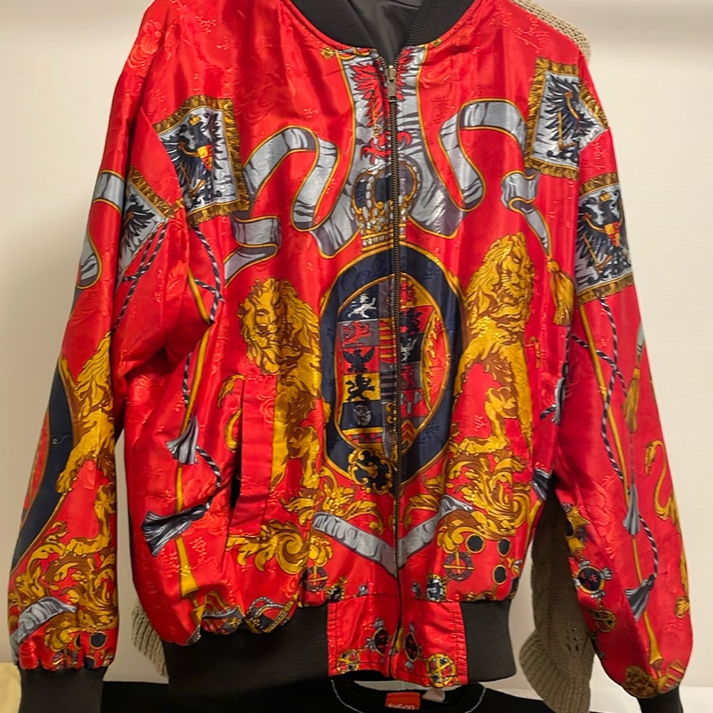 Vintage Hermes silk jacket